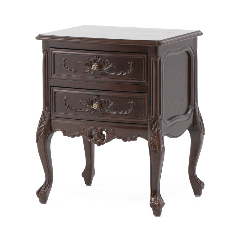 フランス カントリーコーナー チェスト 5引出し 白 Country corner